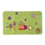 Коврик для ванной зеленый 80х50 см WasserKraft Kammel (BM-1201)