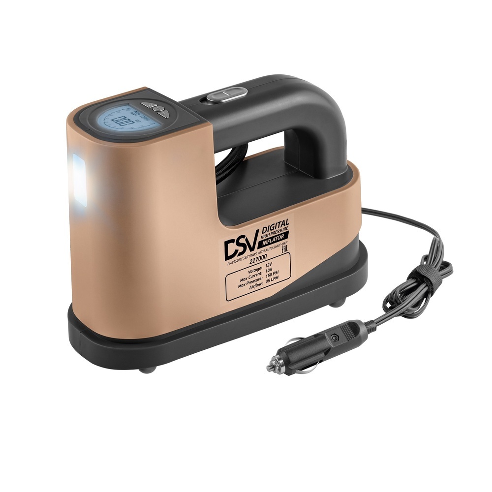 ~ai-017bb6d5-94c3-44e0-ae5e-b564c391410c_ Автомобильный компрессор DSV Smart 12 В 35 л/мин (227000) — изображение 1