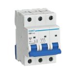 Автоматический выключатель модульный Chint NB1-63 3P 6А тип C 6 кА 400 В (179709)