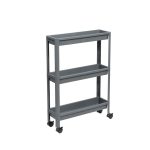 Стеллаж на колесах 755х530х175 мм Violet серый (782318)