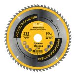 Диск пильный по дереву Diamond Industrial WoodMaker 235х30х2,6 мм 60 зубьев (DIDD235Z60)