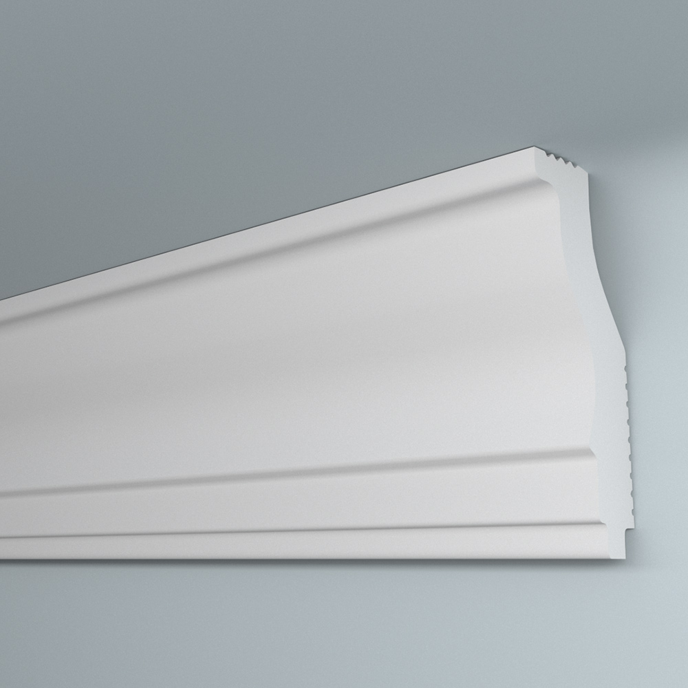 original-10244.jpg Плинтус потолочный из пенополистирола 25х65х2000 мм под натяжной потолок Плинтэкс O 25/65 SC — изображение 1