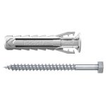 Дюбель распорный Fischer SX PLUS 10x50 мм нейлон с шурупом (4 шт.)