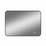 Зеркало с подсветкой прямоугольное 100х70 см с часами Continent Caseiro Led (ЗЛП5054)