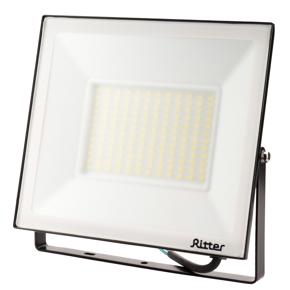 original-10971.jpg Прожектор светодиодный Ritter Profi 2700К 100 Вт IP65 черный — изображение 1