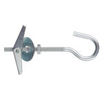 Дюбель складной пружинный L-образный крюк M4 100x14 мм (1 шт.)