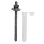 Комплект установки для химического анкера шпилька 10х150 мм гильза 16х85 мм Hard-Fix (2 шт.)