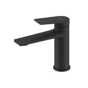 Смеситель для раковины Milardo Azure черный однорычажный (AZUBL00M01)