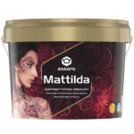 Краска моющаяся Eskaro Mattilda база TR бесцветная 9 л