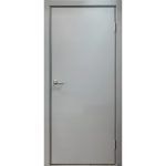 Блок дверной Kapelli Classic 600х2000 мм влагостойкий ПВХ серый 7035 глухой