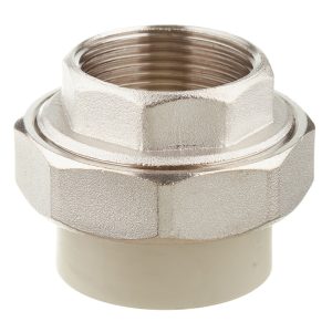 Муфта полипропиленовая FV-Plast разъемная (американка) 40 мм х 1 1/4 ВР(г) под ключ (236040)