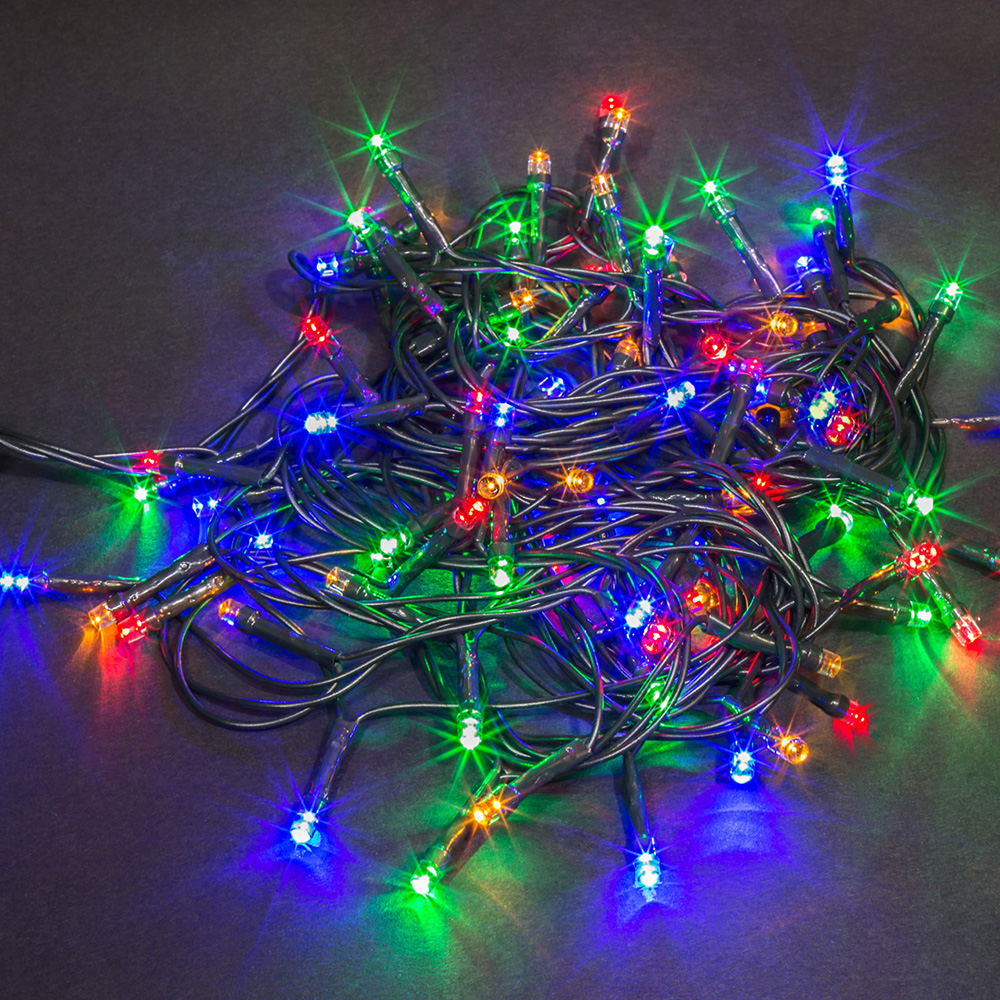 original-11296.jpg Гирлянда светодиодная Navigator Нить мультиколор 8,5 м (61 814) — изображение 1