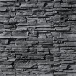 Искусственный камень White Hills Фьорд Лэнд угольно-черный (24 шт.=0,8 кв.м)