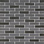 Искусственный камень White Hills Терамо Брик черный (42 шт.=0,65 кв.м)