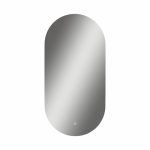 Зеркало с подсветкой овальное 45х90 см с сенсорным включением Continent Capsula Led (ЗЛП5030)