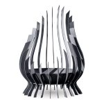 Чаша костровая Лотос 870 мм плоское дно