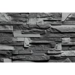 Искусственный камень Балтфасад Морион черно-серый (15 шт.=0,5 кв.м)