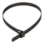 Стяжка кабельная Европартнер PRM 300х7,5 мм многоразовая нейлоновая черная (50 шт.) (88263)