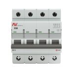 Автоматический выключатель модульный EKF Averes AV-6 4Р 50А тип D 6 кА 400 В (mcb6-4-50D-av)