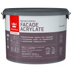 Краска фасадная Tikkurila/Tikkivala Facade Acrylate база C бесцветная 9 л