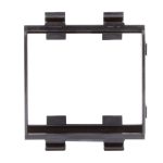 Адаптер для рамки для кабель-канала DKC Viva черный 2 модуля (F0000AB)