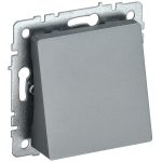 Вывод кабеля IEK Brite МВ10-БрС встраиваемый сталь (BR-VK10-0-K46)