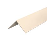 Уголок ПВХ 10х10х2700 мм 008 слоновая кость