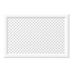 Экран для радиатора Готико 900х600 мм белый