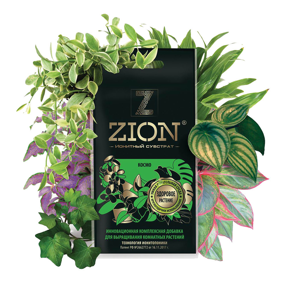 original-12692.jpg Удобрение для комнатных растений ионитный субстрат Zion 0,03 кг — изображение 1