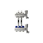 Коллекторная группа Ридан FHF-12R 1 ВР(г) х 12 выходов 3/4 НР(ш) ЕК х 1 ВР(г)