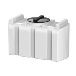 Бак для жидкостей Polimer Group R 100 100 л пластиковый с крышкой белый