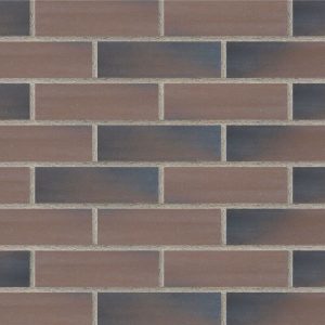 Клинкерная плитка для фасада Terramatic Plato Brown AA (18 шт.= 0,31 кв.м) коричневая 240х71х14 мм