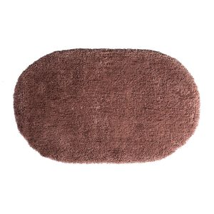 Коврик для ванной коричневый 100х60 см WasserKraft Dill (BM-3942)