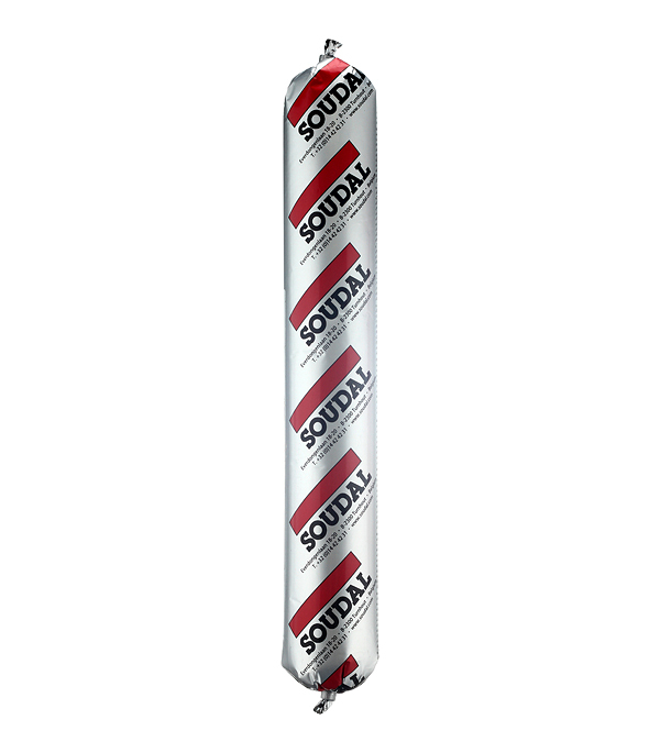 original-13156.jpg Герметик полиуретановый Soudal 40 FC черный 600 мл — изображение 1