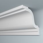 Плинтус потолочный из пенополистирола 50х50х2000 мм Плинтэкс V50/50