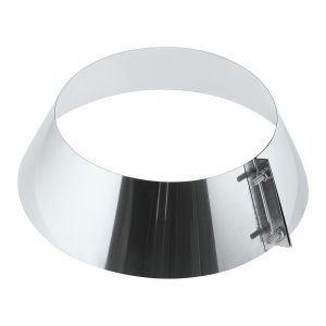 Юбка для дымохода Вулкан d115х215 мм для дымоходов Вулкан V50R AISI 304