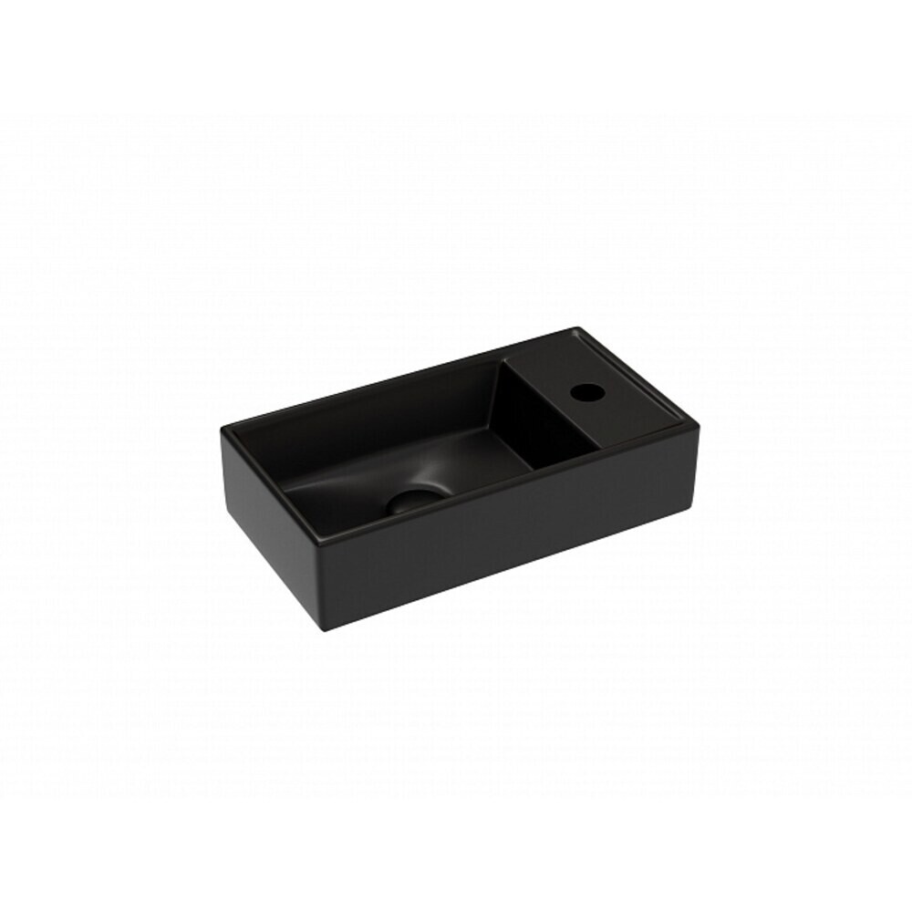 original-13357.jpg Раковина Ceramicanova Element 40 см подвесная черная матовая (CN6051LMB) — изображение 1