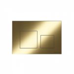 Клавиша смыва для инсталляций Ceramicanova Balance Square брашированное золото (CN12-002BG)