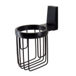 Держатель для освежителя WasserKraft Abens на шуруп металл черный (K-3245)