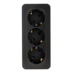 Розетка Systeme Electric Blanca накладная антрацит (BLNRA010316)