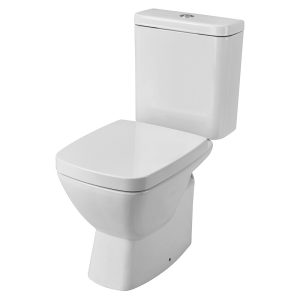 Унитаз-компакт Santek Нео с горизонтальным выпуском с сиденьем дюропласт микролифт белый (1.WH30.2.194)