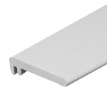 Наличник Kapelli телескопический 8х70х2170 мм ПВХ серый 7047 прямой (1 шт.)