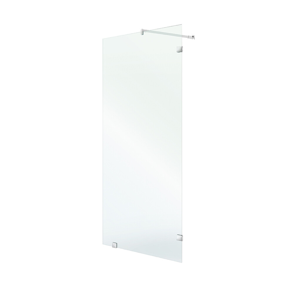 original-13631.jpg Душевая перегородка Walk in Ulitka хром 90х195 см стекло прозрачное 8 мм (74104039) — изображение 1