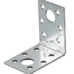 Уголок крепежный оцинкованный 50х50х35х2 мм