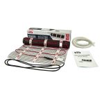 Теплый пол нагревательный мат КМ-200 1,5 кв.м 200 (300) Вт