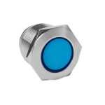 Лампа сигнальная EKF PROxima S-Pro67 230 В IP67 металлическая синяя (s-pro67-341)