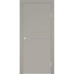 Дверь межкомнатная Милан (Вертикаль) 700х2000 мм финишпленка кашемир с декоративной вставкой с замком