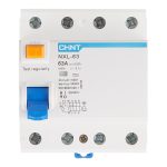 УЗО Chint NXL-63 63А 3P+N тип AC 30 мА 6 кА компактное (280792)