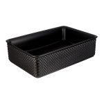 Раковина Corsa Deco Crystal 51 см накладная черная (ABCR51RB)