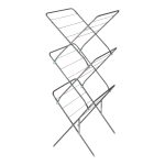 Сушилка для белья напольная Ника 15 м 530х495х1300 мм вертикальная серебро